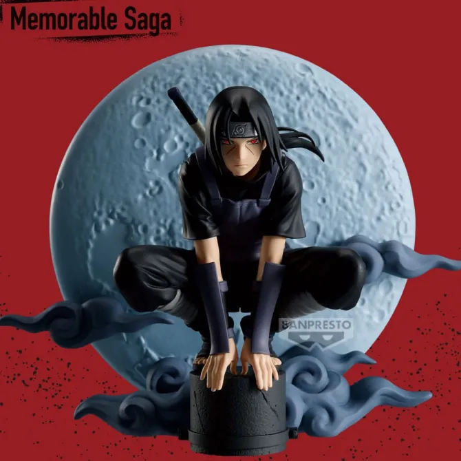 Naruto Shippuden - Itachi Uchiha Figur / Memorable Saga Special: Banpresto