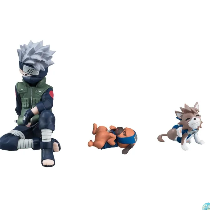 Naruto Shippuden - Kakashi & Ninken Ninja Dog Set: MegaHouse
