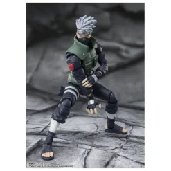 Naruto Shippuden - Kakashi Hatake Actionfigur / S.H. Figuarts -The famed Sharingan Hero- : Tamashii