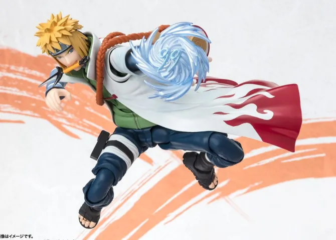 Naruto Shippuden - Minato Namikaze Actionfigur / S.H.Figuarts - NarutoP99 Edition: Bandai Tamashii