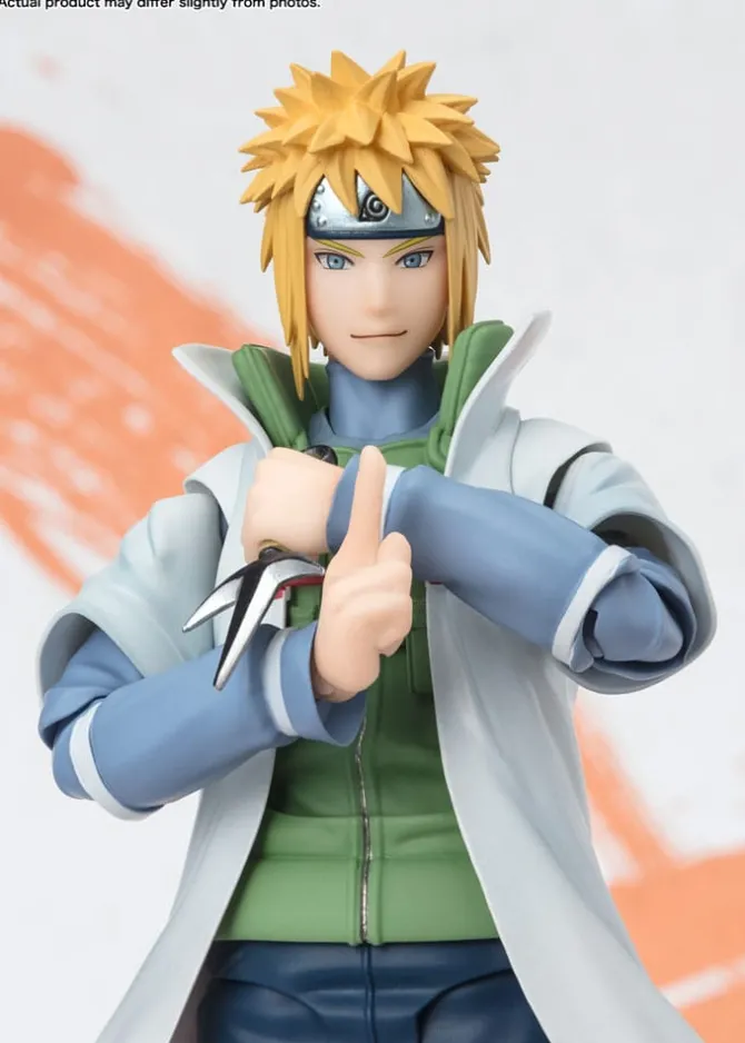Naruto Shippuden - Minato Namikaze Actionfigur / S.H.Figuarts - NarutoP99 Edition: Bandai Tamashii