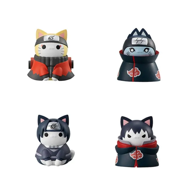 Naruto Shippuden - Minifiguren Set / Mega Cat Project - Nyaruto! Special Set 3: MegaHouse
