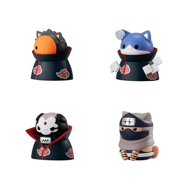 Naruto Shippuden - Minifiguren Set / Mega Cat Project - Nyaruto! Special Set 3: MegaHouse