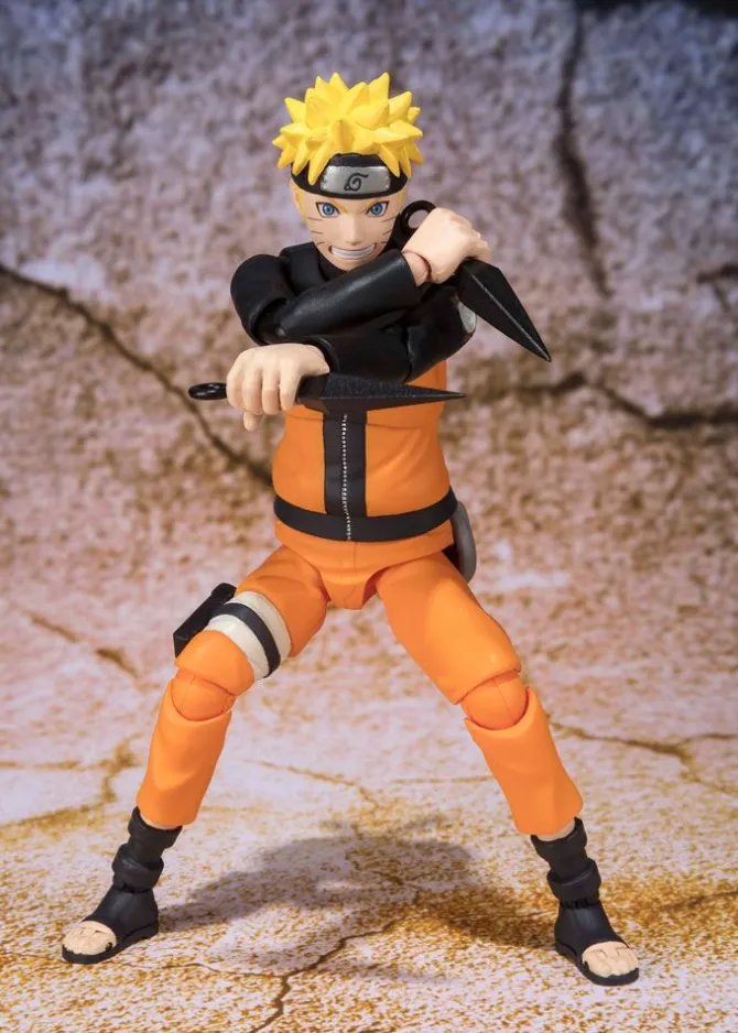 Naruto Shippuden - Naruto Uzumaki Actionfigur / Best Selection - New Package Ver.: Tamashii Nations