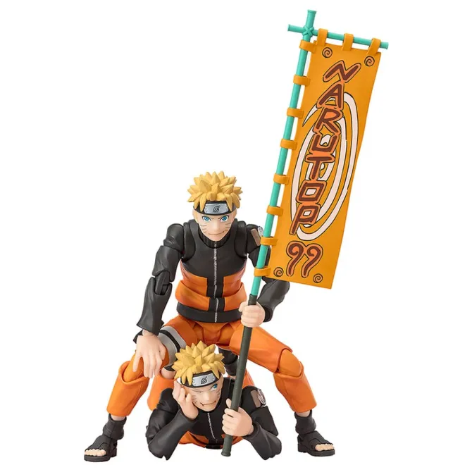 Naruto Shippuden - Naruto Uzumaki Actionfigur / S.H.Figuarts - NarutoP99 Edition: Bandai Tamashii