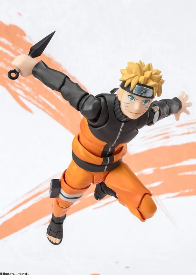 Naruto Shippuden - Naruto Uzumaki Actionfigur / S.H.Figuarts - NarutoP99 Edition: Bandai Tamashii