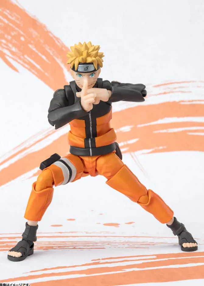 Naruto Shippuden - Naruto Uzumaki Actionfigur / S.H.Figuarts - NarutoP99 Edition: Bandai Tamashii