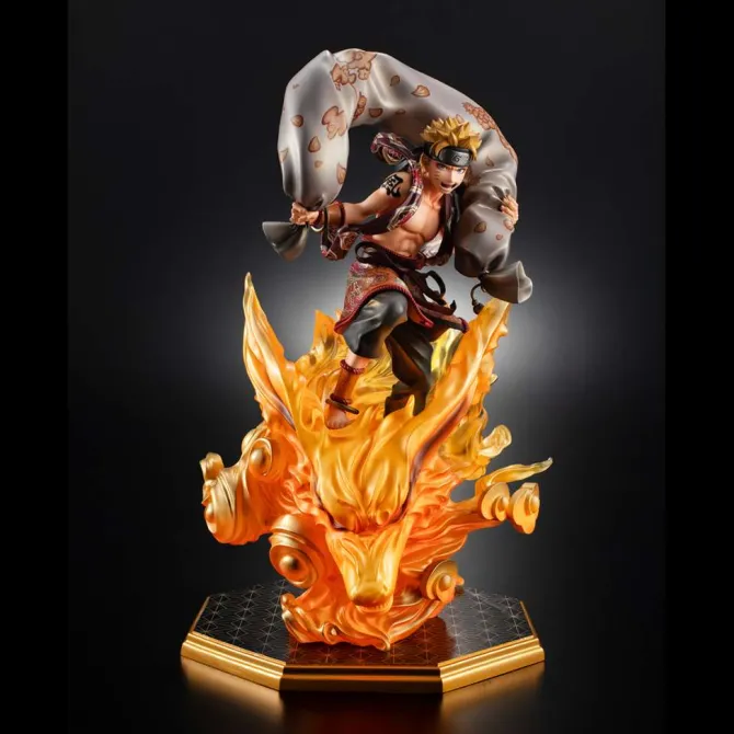 Naruto Shippuden - Naruto Statue / Wind God Gem: MegaHouse