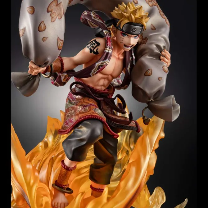 Naruto Shippuden - Naruto Statue / Wind God Gem: MegaHouse