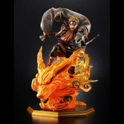 Naruto Shippuden - Naruto Statue / Wind God Gem: MegaHouse