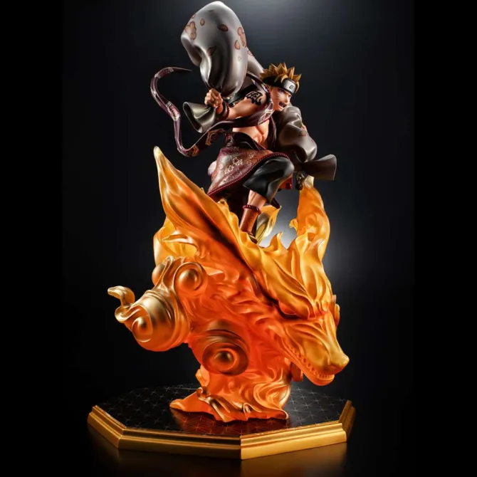 Naruto Shippuden - Naruto Statue / Wind God Gem: MegaHouse