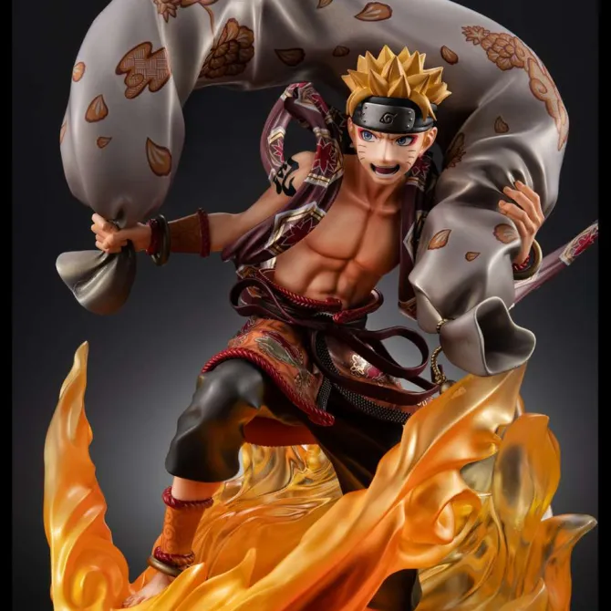 Naruto Shippuden - Naruto Statue / Wind God Gem: MegaHouse