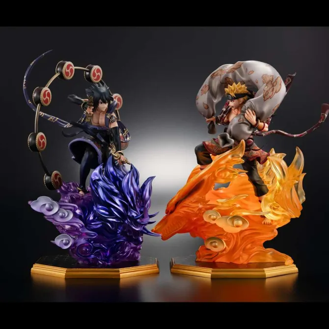 Naruto Shippuden - Naruto Statue / Wind God Gem: MegaHouse