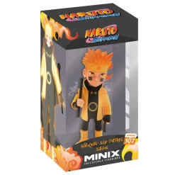 Naruto Shippuden - Naruto Iconic Pose Minix Figur / with fire: Minix