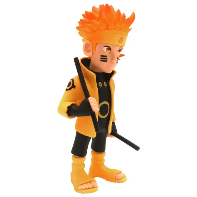 Naruto Shippuden - Naruto Iconic Pose Minix Figur / with fire: Minix
