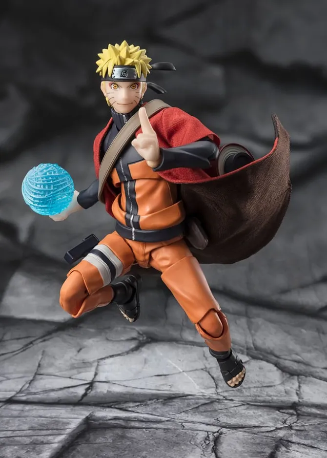 Naruto Shippuden - Naruto Uzumaki Actionfigur / S.H.Figuarts - (Sage Mode) - Savior of Konoha: Banda