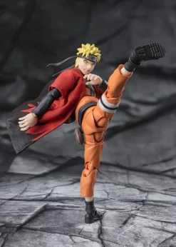 Naruto Shippuden - Naruto Uzumaki Actionfigur / S.H.Figuarts - (Sage Mode) - Savior of Konoha: Banda