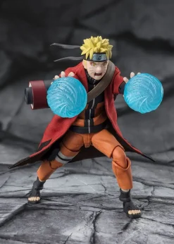 Naruto Shippuden - Naruto Uzumaki Actionfigur / S.H.Figuarts - (Sage Mode) - Savior of Konoha: Banda