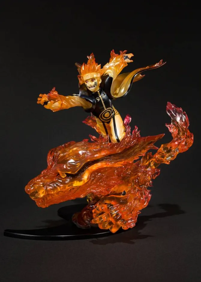 Naruto Shippuden - Naruto Uzumaki Statue / Kurama Version: Bandai