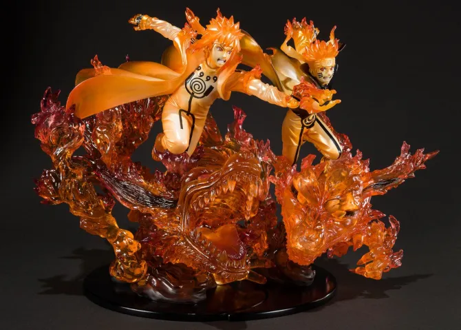 Naruto Shippuden - Naruto Uzumaki Statue / Kurama Version: Bandai