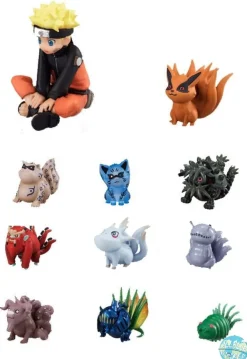 Naruto Shippuden - Naruto Minifiguren - 11er-Pack Naruto & Bijuu: MegaHouse