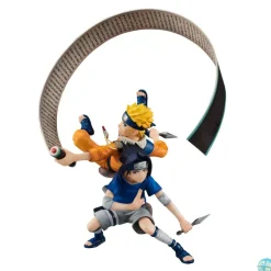 Naruto Shippuden - Naruto & Sasuke Statue - G.E.M. Remix Serie: MegaHouse