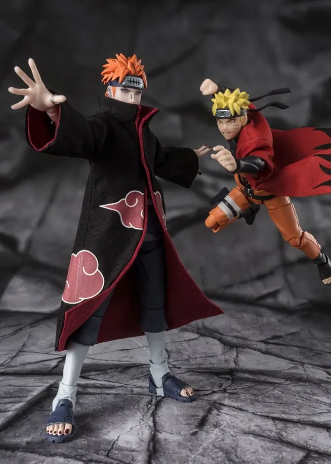 Naruto Shippuden - Pain Tendo Actionfigur / S.H. Figuarts - Six Path Rinnegan:Tamashii Nations