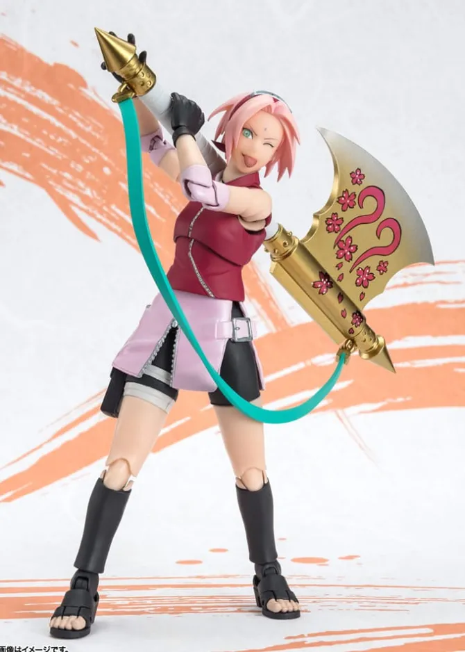 Naruto Shippuden - Sakura Haruno Actionfigur / S.H.Figuarts - NarutoP99 Edition: Bandai Tamashii