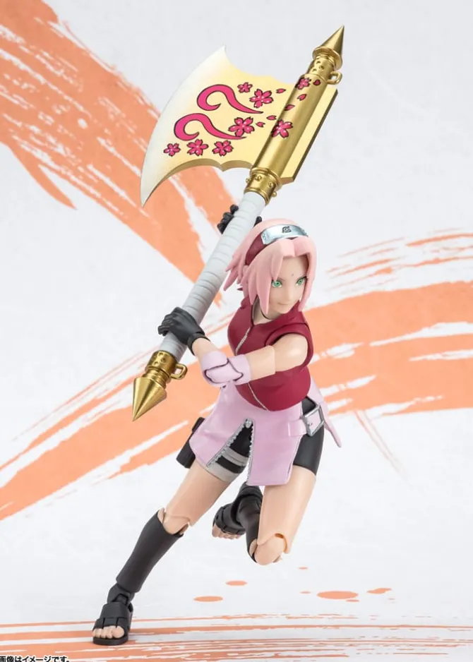 Naruto Shippuden - Sakura Haruno Actionfigur / S.H.Figuarts - NarutoP99 Edition: Bandai Tamashii