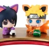 Naruto Shippuden - Sammelfiguren 2er-Pack / Petit Chara Land - Maneki Kyubi Dattebayo!: MegaHouse