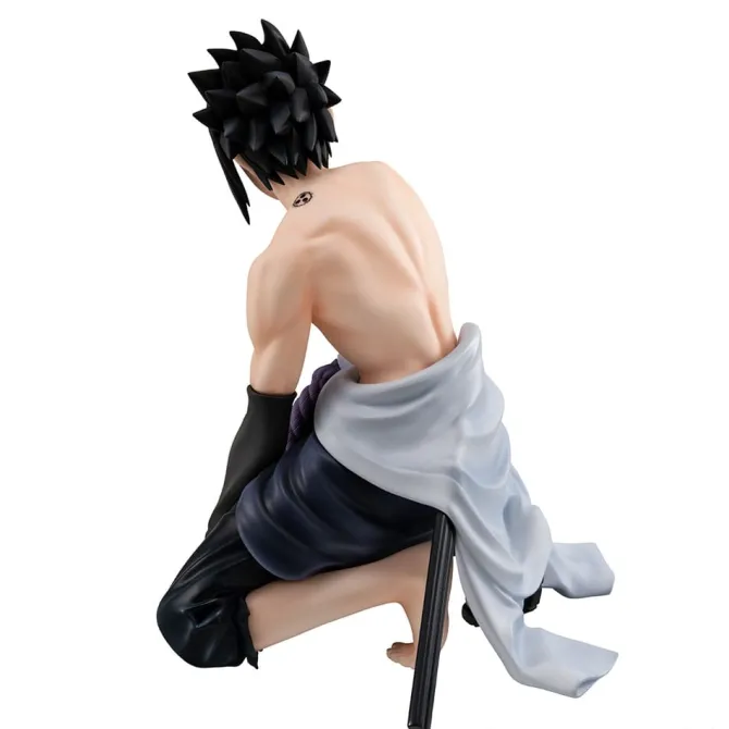 Naruto Shippuden - Sasuke Statue / G.E.M. Serie Palm Size : Megahouse