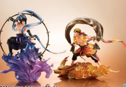 Naruto Shippuden - Sasuke Uchiha Raijin & Naruto Uzumaki Fujin Statuen - G.E.M. Remix Serie: Meg