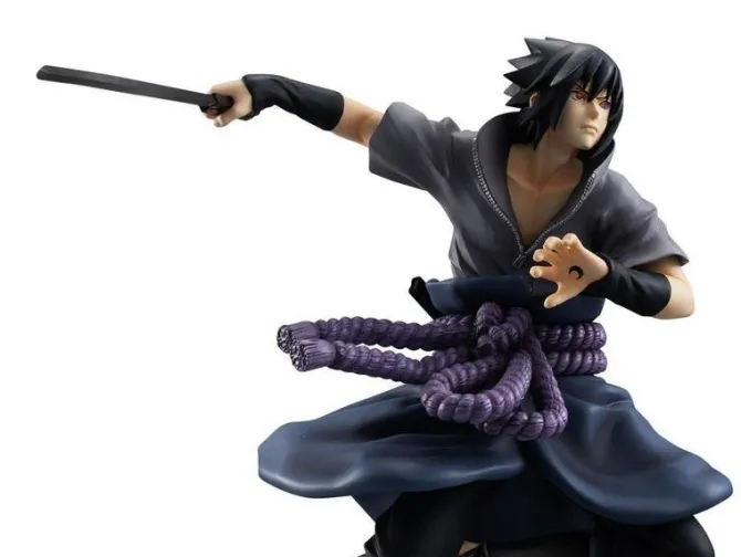 Naruto Shippuden - Sasuke Uchiha Statue / G.E.M.Series - Shinobi World War Version: MegaHouse