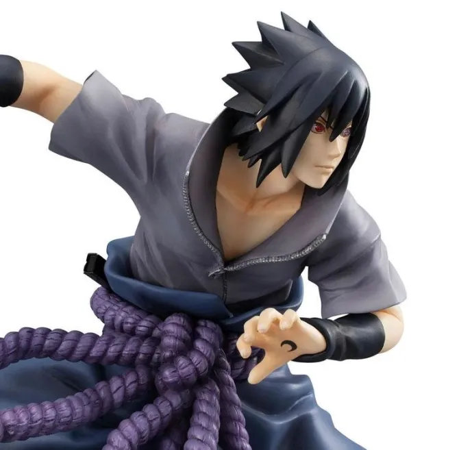 Naruto Shippuden - Sasuke Uchiha Statue / G.E.M.Series - Shinobi World War Version: MegaHouse