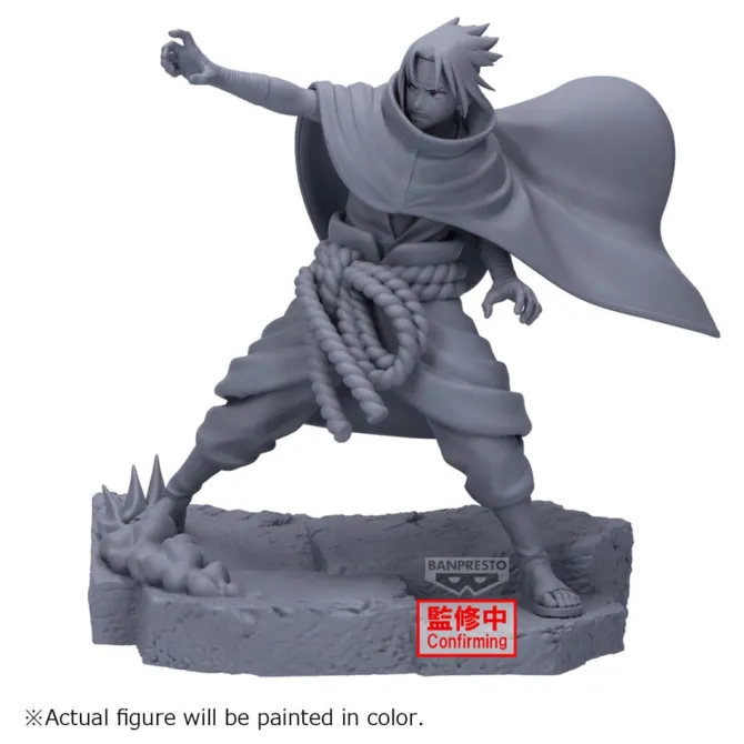 Naruto Shippuden - Sasuke Uchiha Figur / Combination Battle: Banpresto