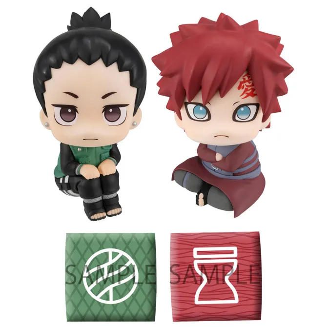 Naruto Shippuden - Shikamaru & Gaara Set Statue / Look Up: MegaHouse