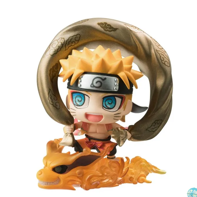 Naruto Shippuuden - Fujin & Raijin Minifiguren 2er-Pack - Petit Chara Land: MegaHouse