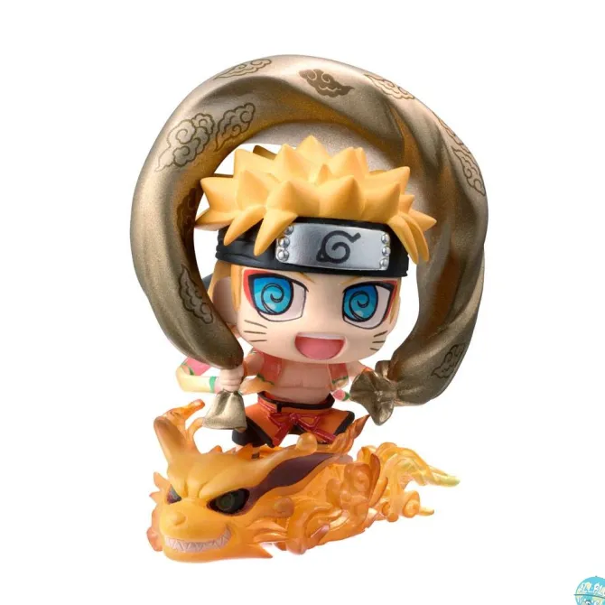 Naruto Shippuuden - Fujin & Raijin Minifiguren 2er-Pack - Petit Chara Land: MegaHouse