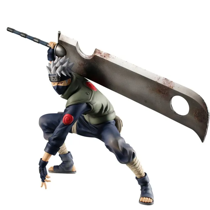 Naruto Shippuuden - Hatake Kakashi Statue / G.E.M. Serie - Ninkaitaisen Version: MegaHouse