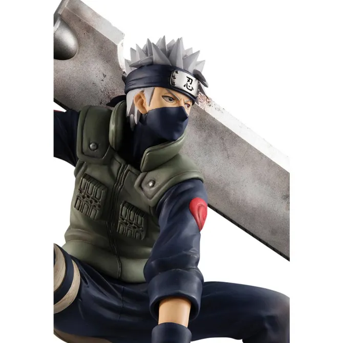 Naruto Shippuuden - Hatake Kakashi Statue / G.E.M. Serie - Ninkaitaisen Version: MegaHouse