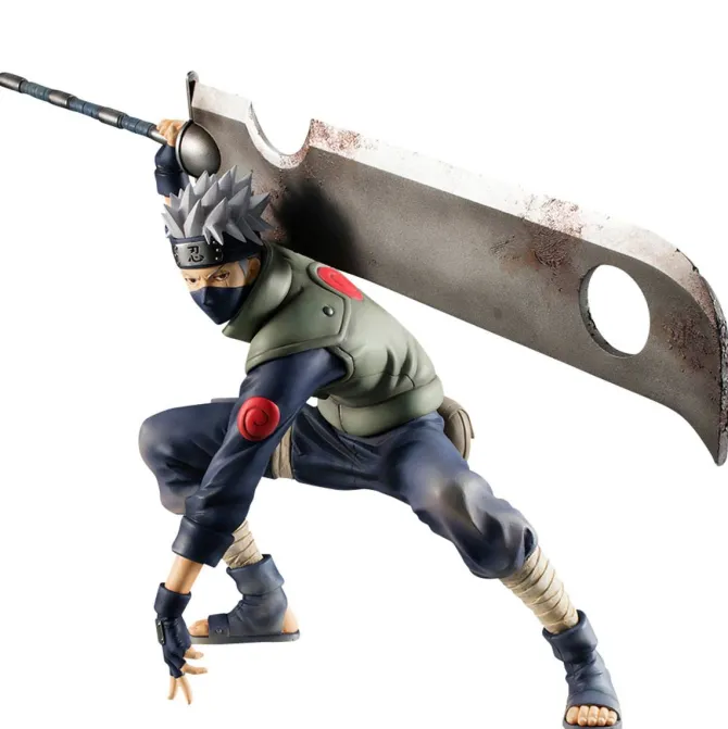 Naruto Shippuuden - Hatake Kakashi Statue / G.E.M. Serie - Ninkaitaisen Version: MegaHouse