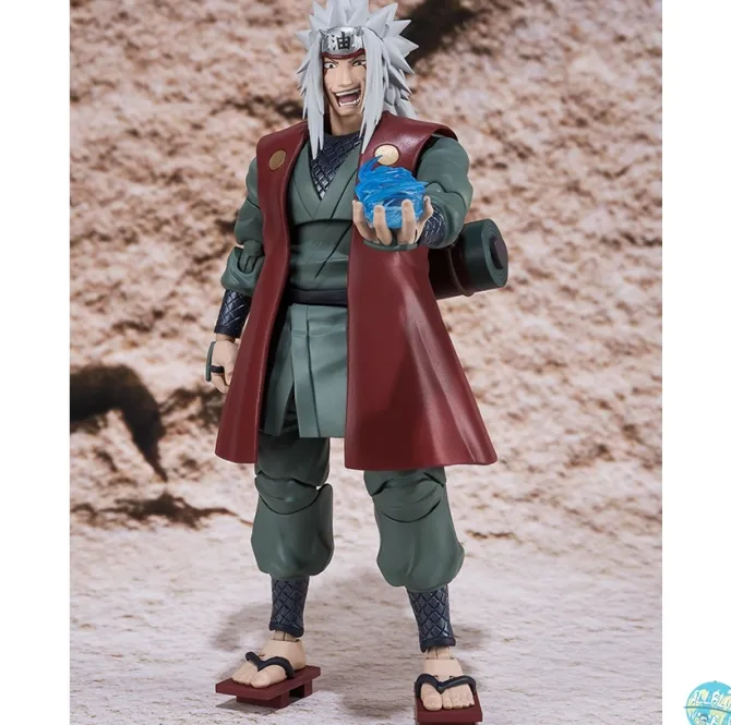 Naruto Shippuuden - Jiraiya Actionfigur - S.H.Figuarts: Bandai