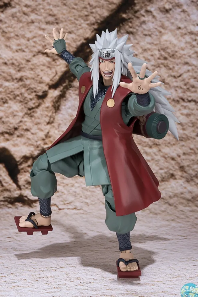Naruto Shippuuden - Jiraiya Actionfigur - S.H.Figuarts: Bandai