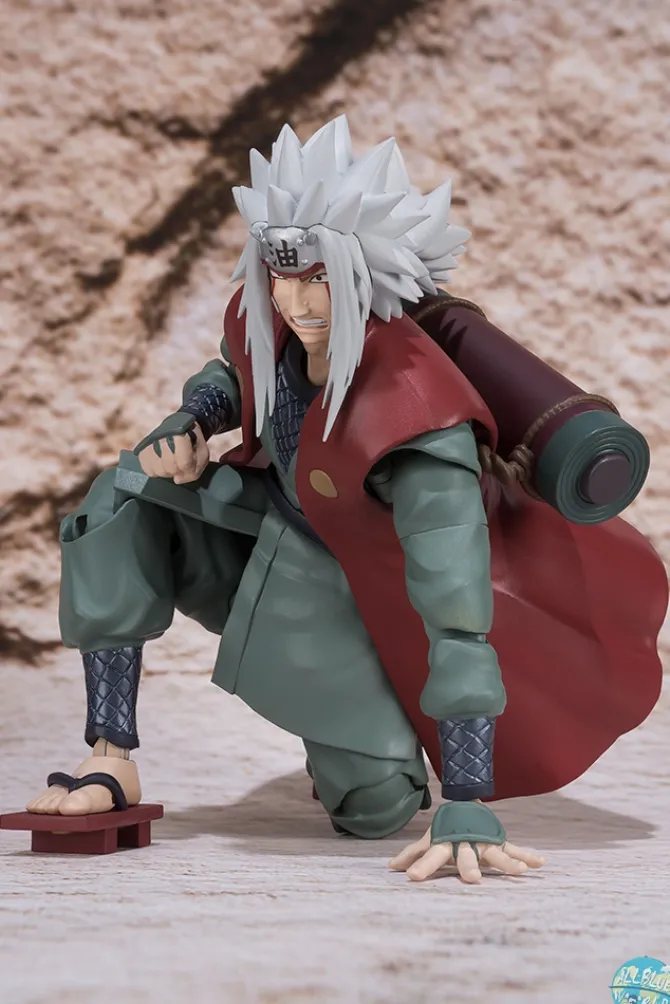 Naruto Shippuuden - Jiraiya Actionfigur - S.H.Figuarts: Bandai