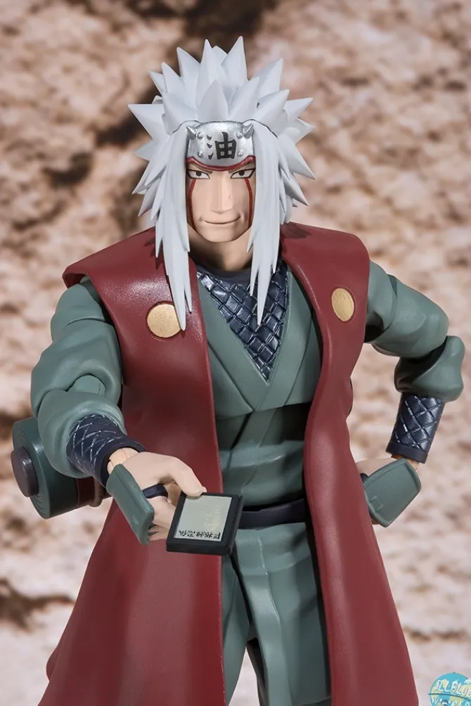 Naruto Shippuuden - Jiraiya Actionfigur - S.H.Figuarts: Bandai