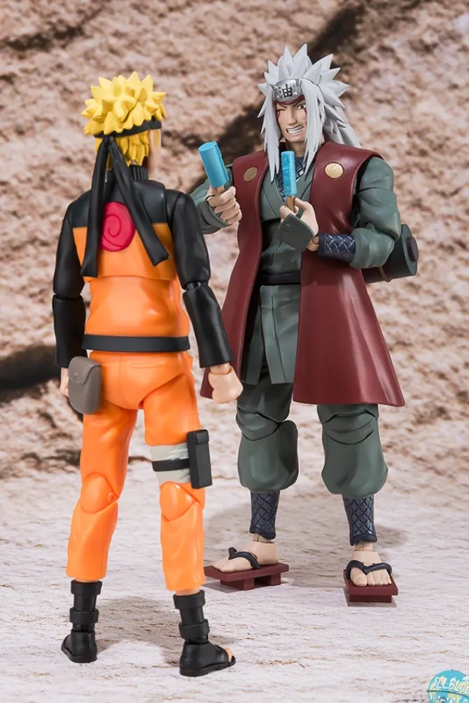 Naruto Shippuuden - Jiraiya Actionfigur - S.H.Figuarts: Bandai