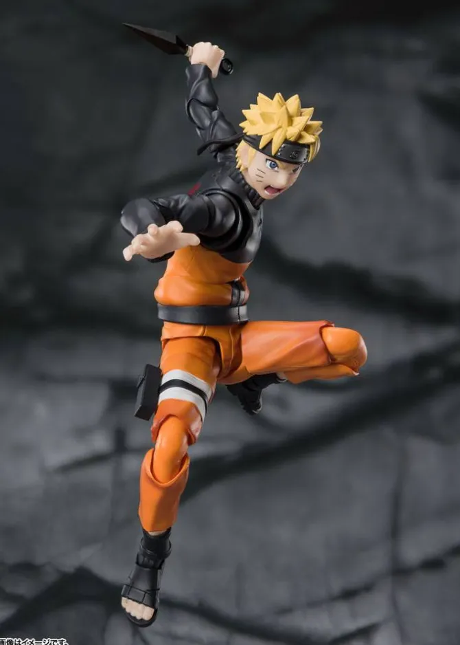 Naruto Shippuuden - Naruto Uzumaki Actionfigur - S.H.Figuarts / The Jinchuuriki entrusted with Hope: