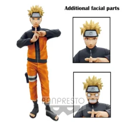 Naruto Shippuuden - Naruto Figur - Shinobi Relations / Grandista nero: Banpresto