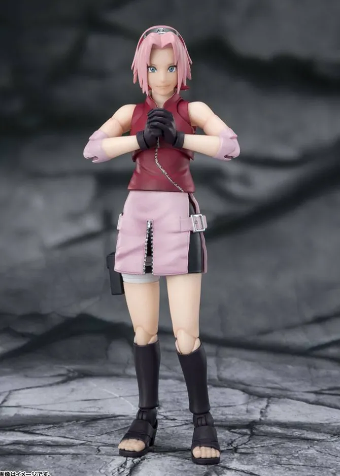 Naruto Shippuuden - Sakura Haruno Actionfigur - S.H.Figuarts / Inheritor of Tsunade's will: Tamashii