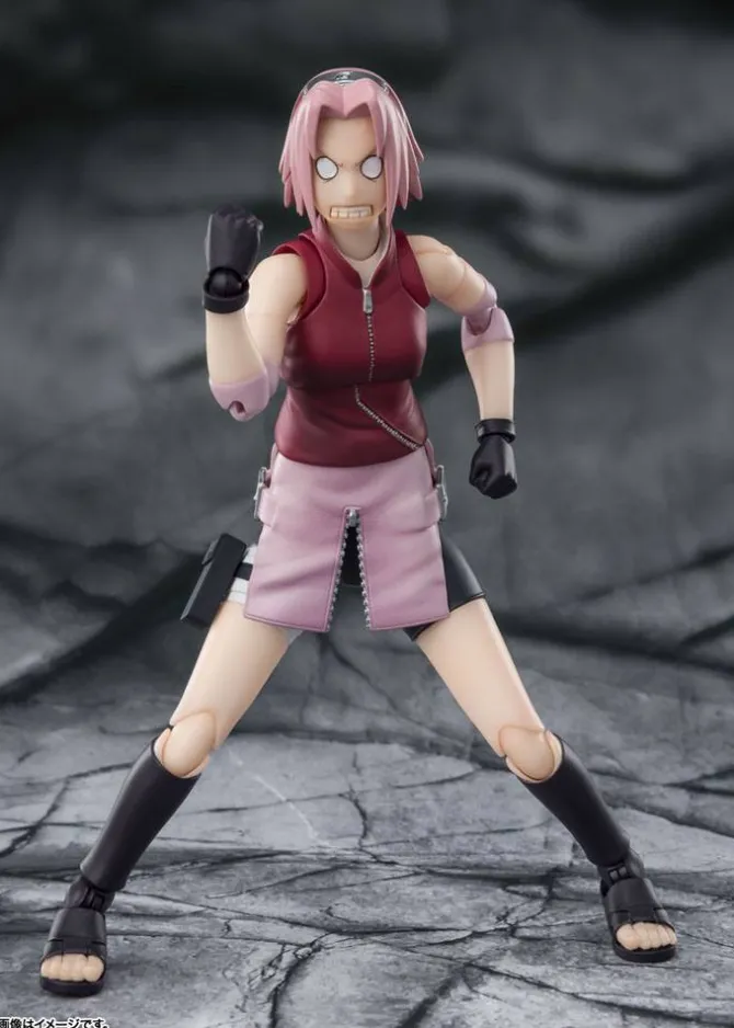 Naruto Shippuuden - Sakura Haruno Actionfigur - S.H.Figuarts / Inheritor of Tsunade's will: Tamashii